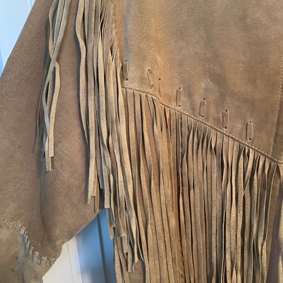 Scully Fringe 100% Suede Leather Jacket